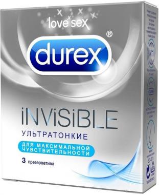 Презервативы "Durex" (invisible) №  3
