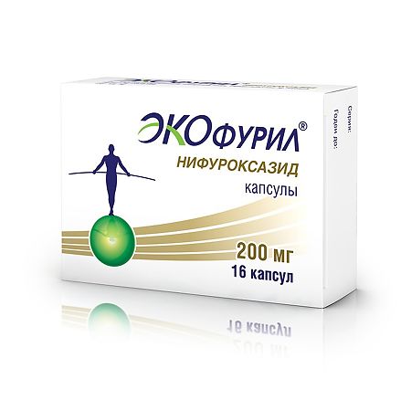Экофурил капс 200 мг № 16 (АВВА РУС)