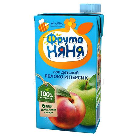 Фруто Няня сок Яблоко+персик 500 мл