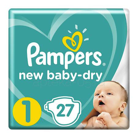 Pampers Подгузники New Baby-Dry Newborn (2-5 кг) № 27