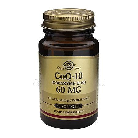 Солгар Коэнзим Q10 капс  60 мг № 30