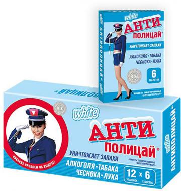 Антиполицай Вайт тб № 6 (Инат-Фарма)