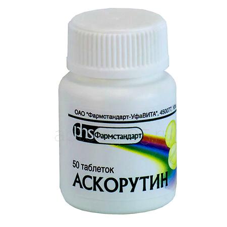 Аскорутин тб № 50 (Фармстандарт)