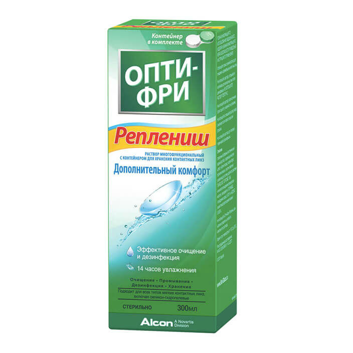 Раствор "Опти-Фри Реплениш" фл 300 мл