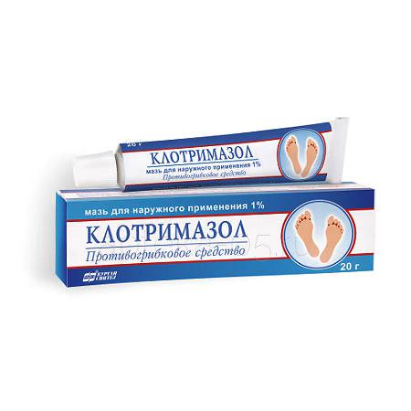 Клотримазол-Акос мазь 1% 20 г