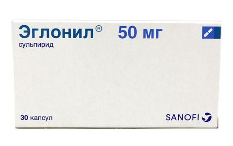 Эглонил капс 50 мг № 30 (Санофи)
