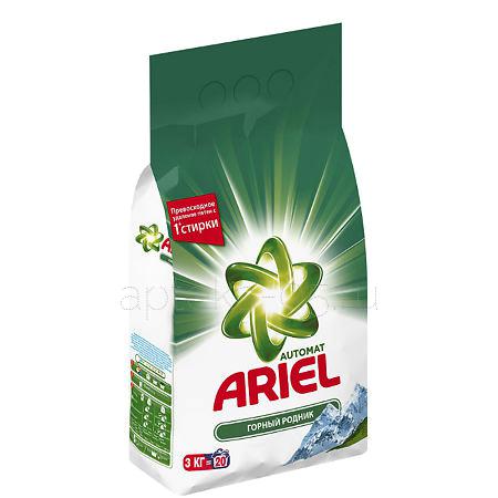 Ариэль Порошок Автомат Горный Родник 3 кг