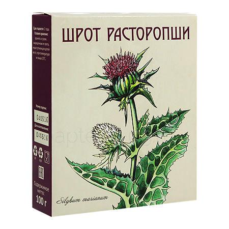 Расторопши шрот 100 г (Нат.масла)