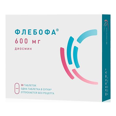 Флебофа тб 600 мг № 30