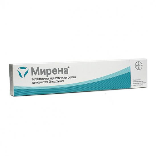 Спираль ВМС "Мирена"