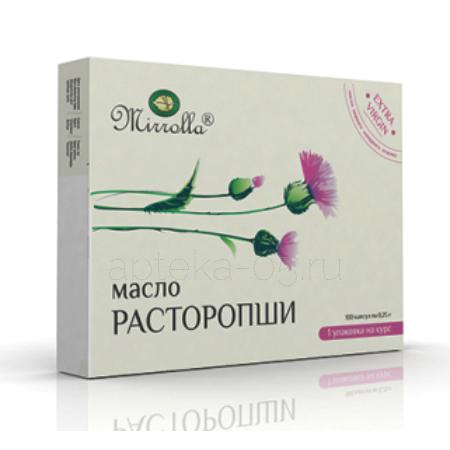 Расторопши масло капс 0,3 г № 200 (Мирролла)