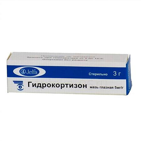 Гидрокортизоновая гл.мазь 0,5%  3 г (Ельфа)