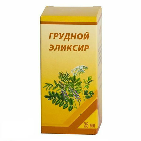 Грудной эликсир 25 мл (Ивановская ФФ)