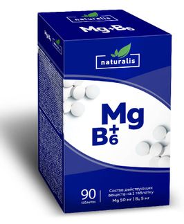Натуралис Магний+В6 тб № 90