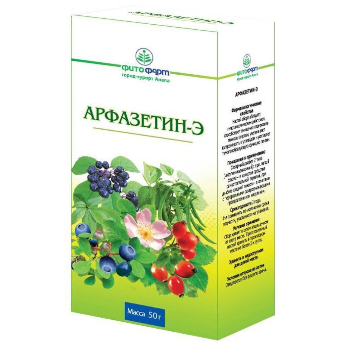 Сбор "Арфазетин" 50 г (Фитофарм)