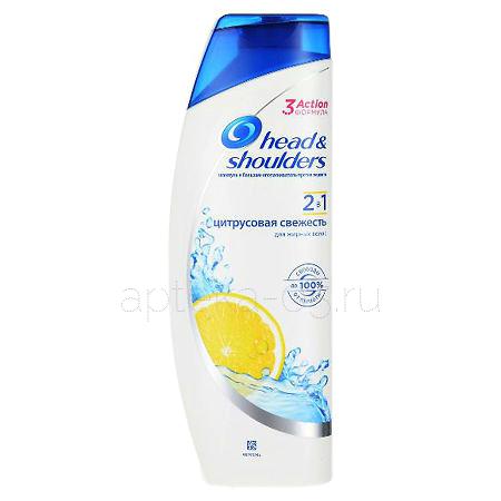 Head&Shoulders Шампунь 2в1 пр.перхоти Цитрусовая Свежесть д/ж/в 400 мл