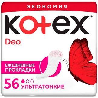 Kotex Прокладки ежедневные Супер Слим Део № 56