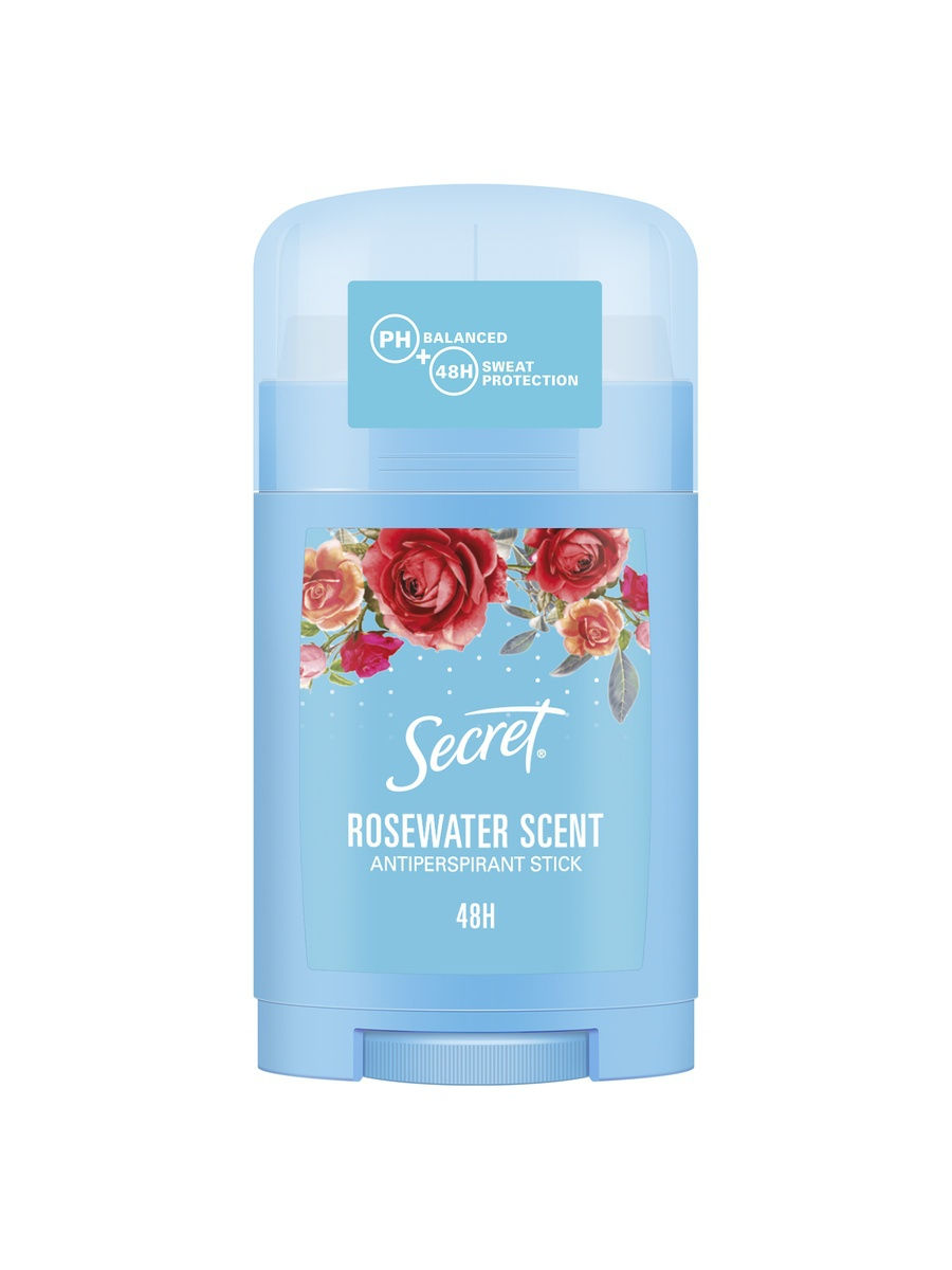 Secret Антиперспирант твердый Rosewater scent 40 мл