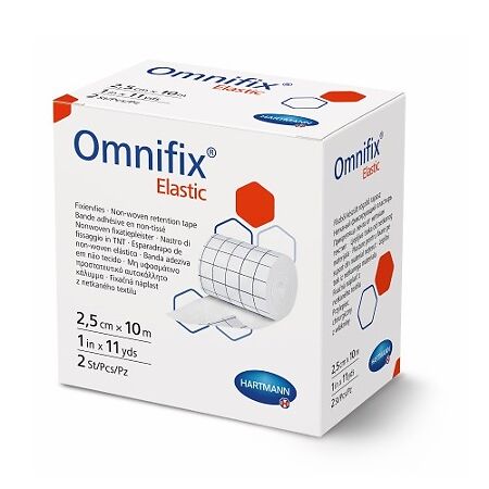 Хартманн Лейкопластырь рулон "Omnifix" 2.5мх10см из нетканного материала (белый)