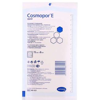 Хартманн Повязка Cosmopor самоклеящаяся послеоперационная 15х8см № 1