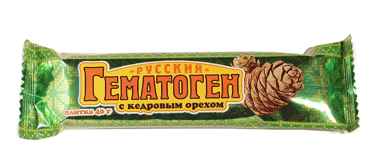 Гематоген Русский с кедровым орехом 40 г