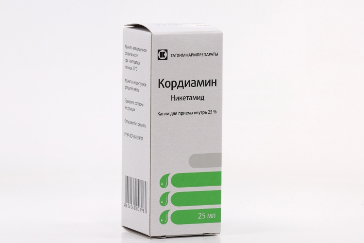 Кордиамин фл 25% 25 мл (Татхимфарм)
