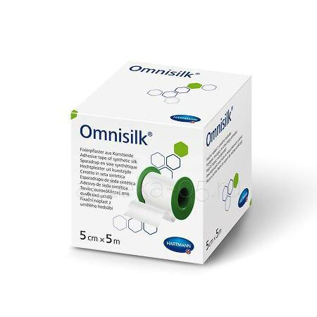 Хартманн Лейкопластырь рулон "Omnisilk" из шелка  5мх5см белый