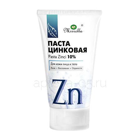 Цинковая паста 40 мл (Мирролла)