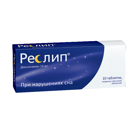 Реслип тб 15 мг № 10