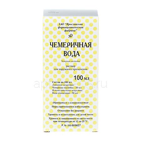 Чемеричная вода фл 100 мл (Ярославская ФФ)