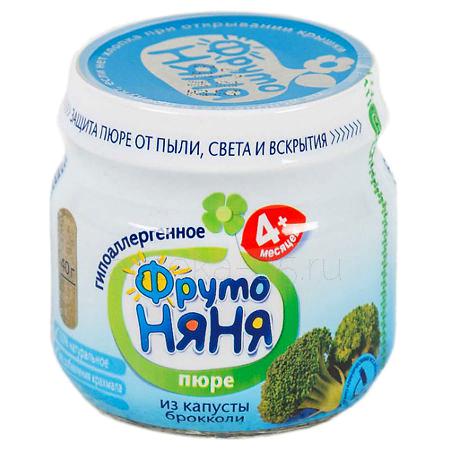 Фруто Няня Пюре Капуста брокколи 80 г