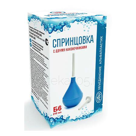 Спринцовка Б-6 с 2-мя наконечниками (ИП Кариаули)