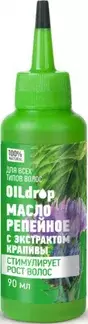Оилдроп масло Репейное с экстрактом крапивы 90 мл