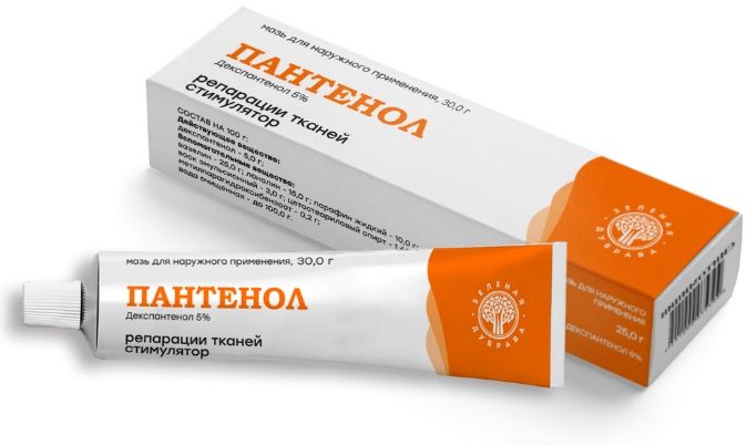 Пантенол мазь 5% 30 г (Зеленая Дубрава)