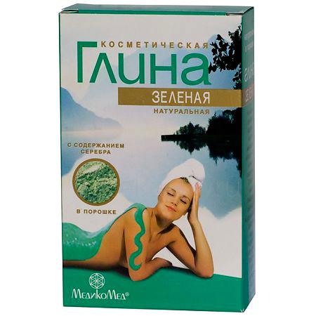 Глина зеленая косметическая 100 г