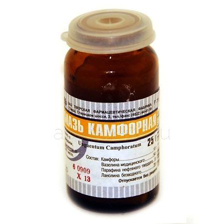 Камфорная мазь 25 г (Тверская ФФ)