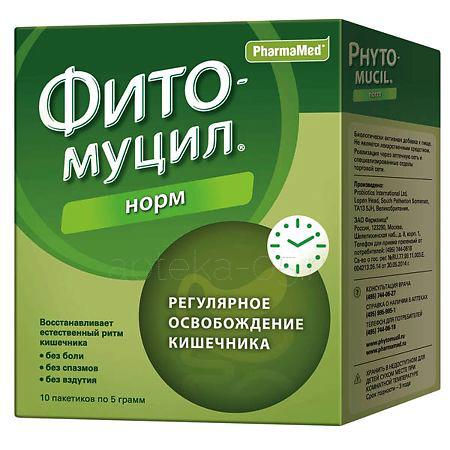 Фитомуцил Норм пак 5,0 № 10