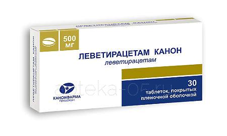 Леветирацетам Канон тб  500 мг № 30