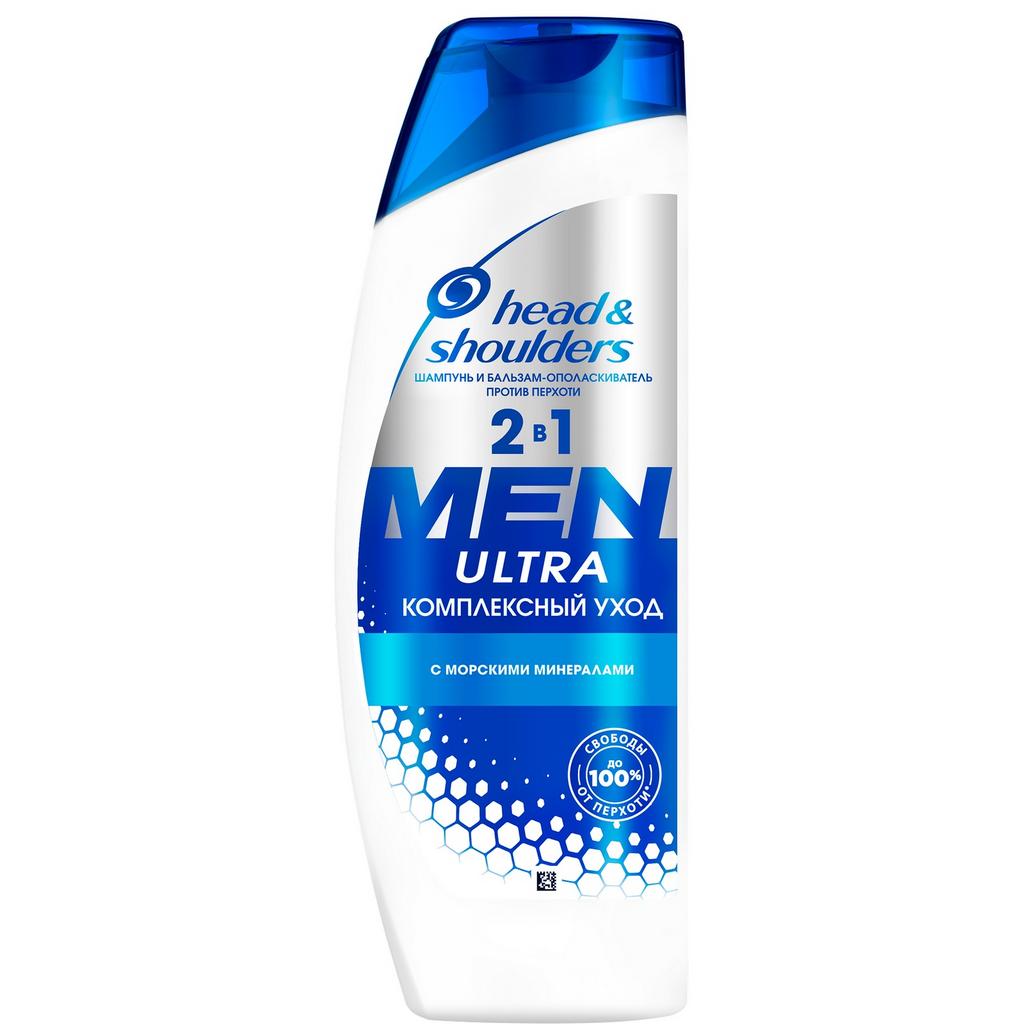 Head&Shoulders Шампунь 2в1 пр.перхоти Комплексный уход 400 мл