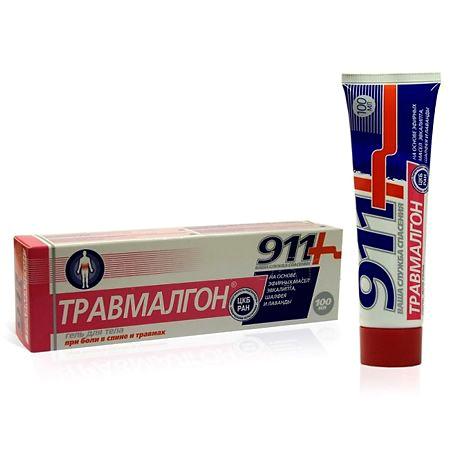 911 Травмалгон гель для тела 100 мл