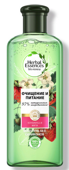 Herbal Essences Шампунь Белая клубника и Сладкая мята 250 мл