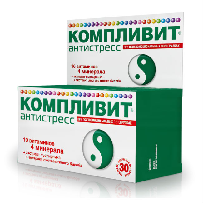 Компливит Антистресс тб № 30