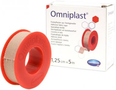 Хартманн Лейкопластырь рулон "Omniplast" 5мх2,5см из текстильной ткани (цвет кожи)