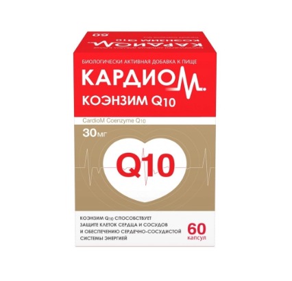 Кардиом Коэнзим Q10 капс № 60