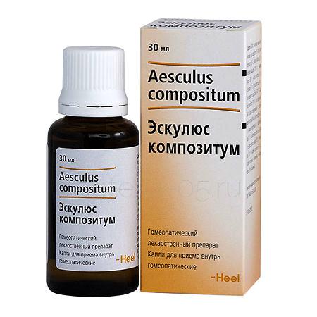 Эскулюс композитум капли 30 мл