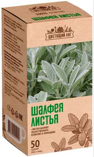 Цветущий Луг Шалфея лист 50 г