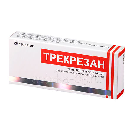 Трекрезан тб 0,2 г № 20*