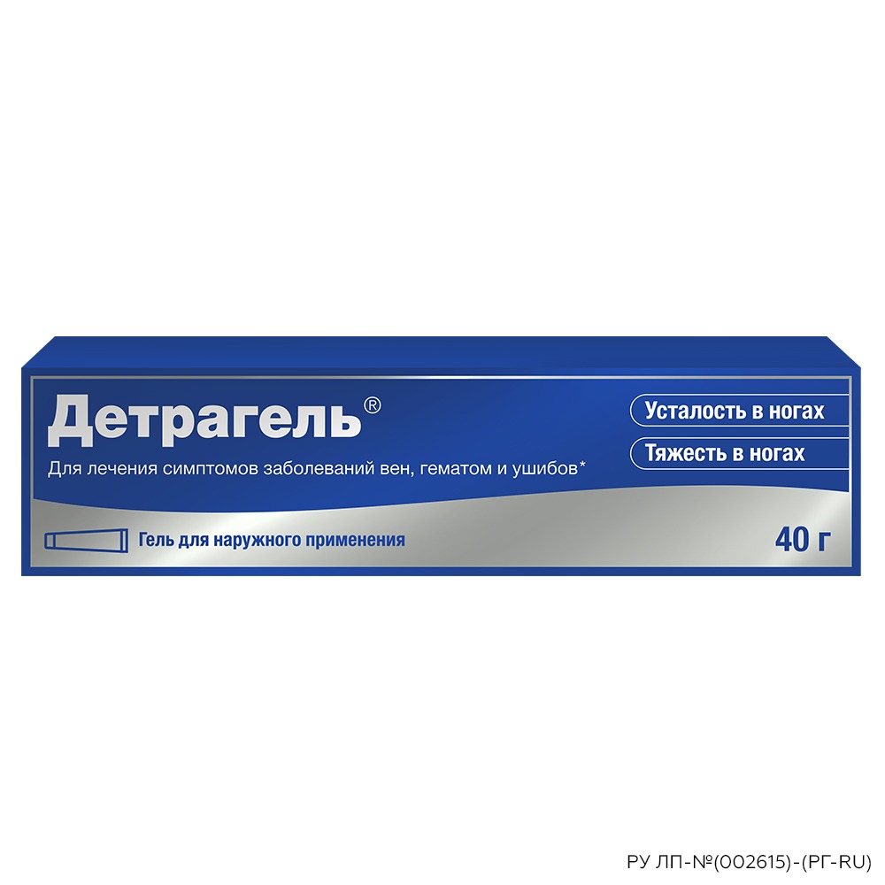 Детрагель гель 40 г