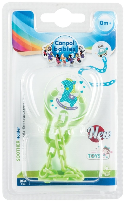 Canpol Держатель для пустышки Toys 0 м+ (10/889)