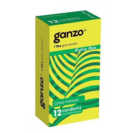 Презервативы "Ganzo" Ultra thin № 12